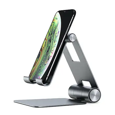 Satechi stojan R1 Hinge Holder Foldable Stand - Space Gray Aluminium