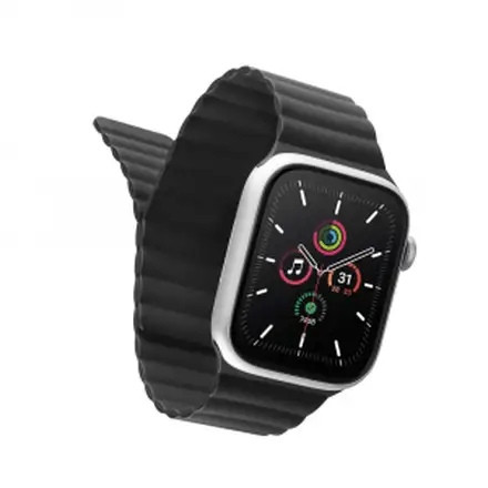 Aiino - Kosmo magnetic band for Apple Watch (1-10 Series) 38-42 mm - Black