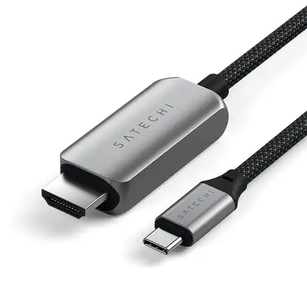 Satechi kábel USB-C to HDMI 2.1 8K 2m - Space Gray
