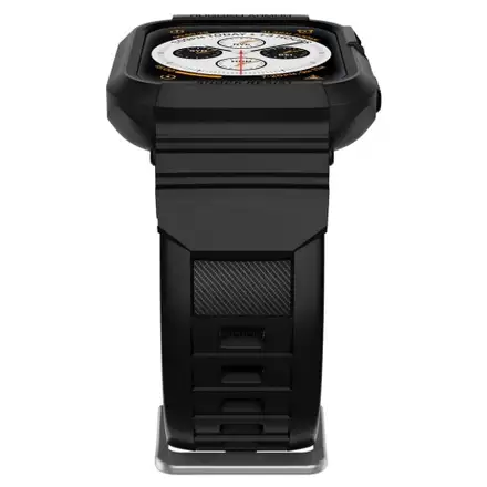 Spigen kryt Rugged Armor Pro pre Apple Watch 4/5/6/7/8/SE 44/45mm - Black