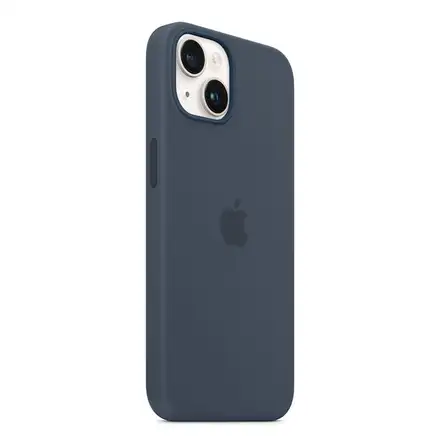 Apple iPhone 14 Plus Silicone Case with MagSafe - Storm Blue