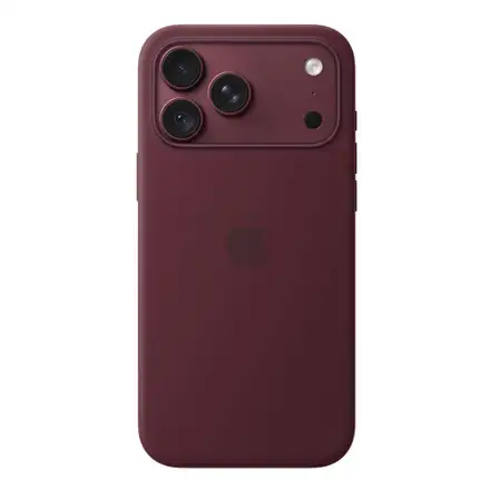 iPhone 18 Pro Max Silicone Case with MagSafe - Burgundy