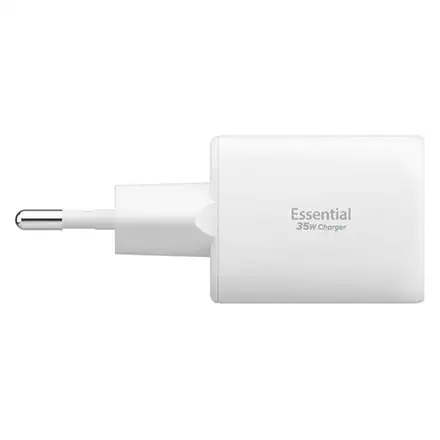 Spigen sieťová nabíjačka Essential EE352EU 35W - White