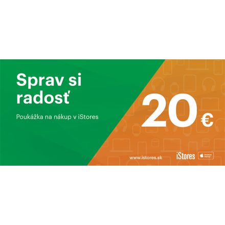 20 € POUKÁŽKA ZADARMO k novému iPhonu