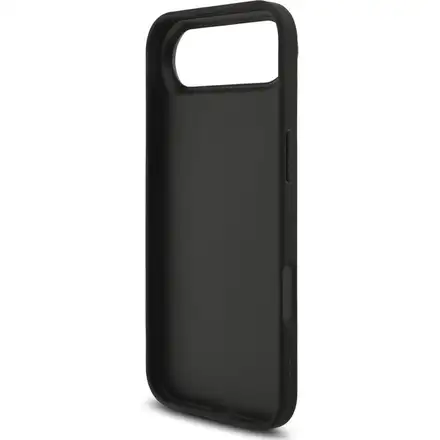 Guess PU 4G Metal Logo Strap kryt iPhone Air čierny