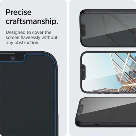 Spigen ochranné sklo GLAS.tR Slim HD Anti Glare/Privacy pre iPhone 14 Plus/13 Pro Max