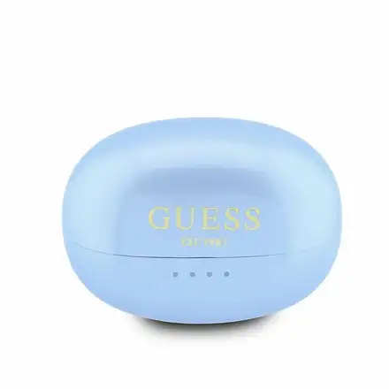 Guess Metallic Finish Classic Logo OWS Bezdrôtové Slúchadlá modrá