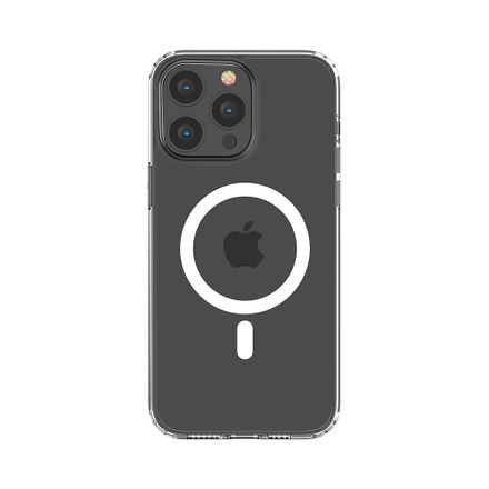 Devia kryt Pure Clear Magnetic Shockproof Case pre iPhone 15 Pro - Clear