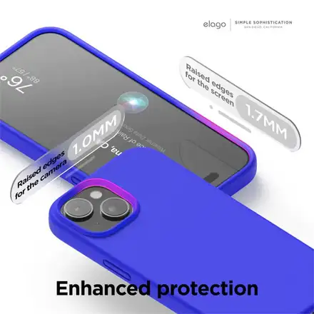 Elago kryt Silicone Case pre iPhone 15 Plus - Lovely Pink