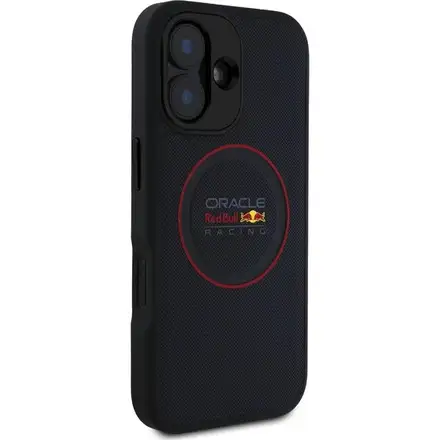 Red Bull PC/TPU Red Ring MagSafe Zadný Kryt pre iPhone 16 modrý