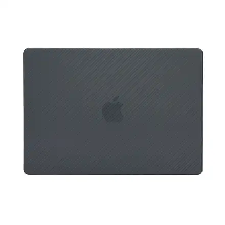 Devia kryt Carbon Fiber Hard Jacket pre Macbook Pro 16" M1/M2/M3/M4 - Matt Black