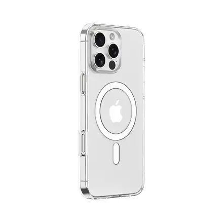 Comma kryt Elemental Series Magnetic Case pre iPhone 16 - Clear