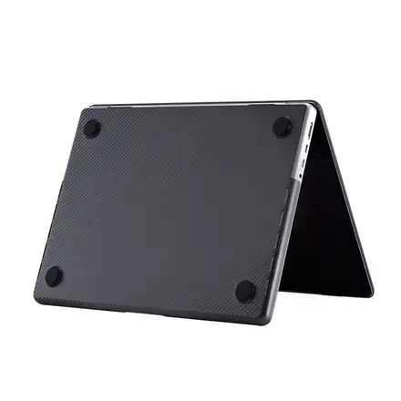 Devia kryt Carbon Fiber Hard Jacket pre Macbook Pro 16" M1/M2/M3/M4 - Matt Black