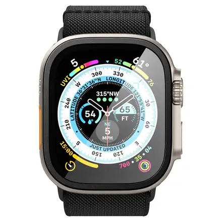 Spigen ochranné sklo Glas.tR Slim Pro pre Apple Watch Ultra - Black