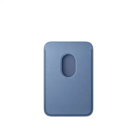 iPhone FineWoven Wallet with MagSafe – Wildflower Blue