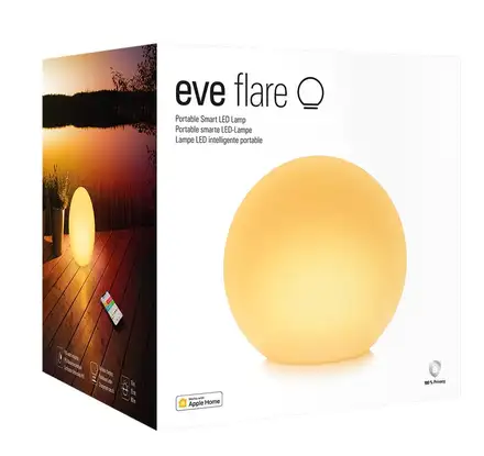 Eve Flare Portable Smart LED Lamp - Thread compatible