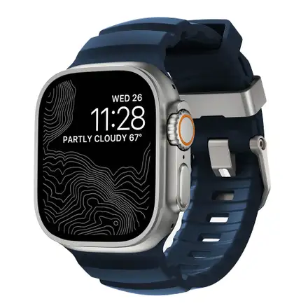 Nomad remienok Rocky Point Band pre Apple Watch 46/49mm - Atlantic/Natural