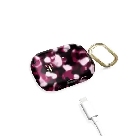 iDeal Clear AirPods Case Pro 3 Cherry Crush