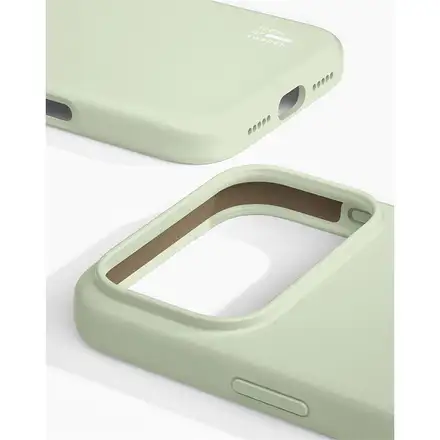 iDeal Silicone Case MagSafe iPhone 17 Pro Max / 18 Pro Max Sage Green