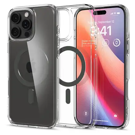 Spigen kryt Ultra Hybrid Magsafe pre iPhone 16 Pro Max - Graphite