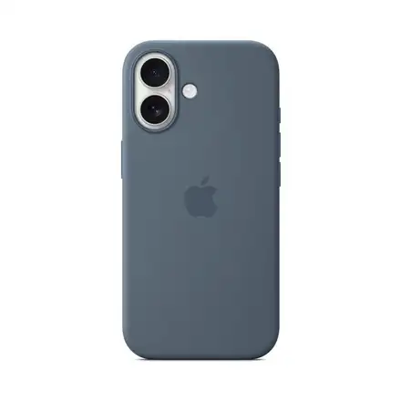 iPhone 17 Silicone Case with MagSafe - Oceľovo modrá