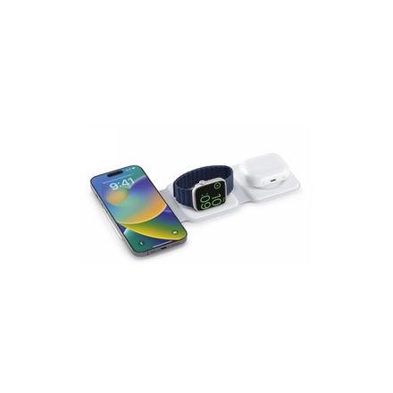 Aiino - Charlie 3 in 1 wireless charger - white