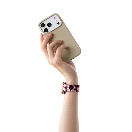 iDeal Resin Watch Band 38/40/41/42 Pink Pearl