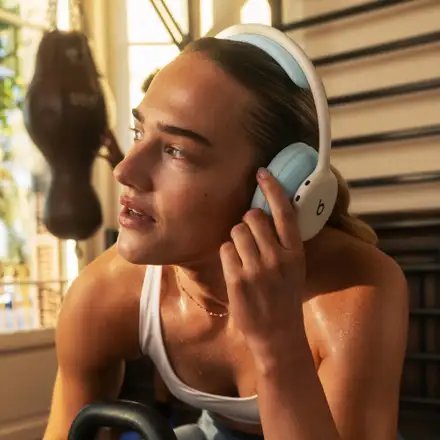 Apple Beats 360 Over-Ear Headphones - Cloud with Cloud Performance Knit Cushions