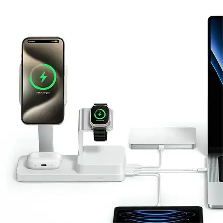 ESR 100W 6-in-1 Charging Station with MagSafe + CryoBoost - White