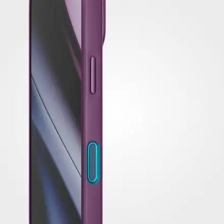 Epico Silicone Pro Mag+ Case iPhone 17 Pro Max/18 Pro Max Qi2 & MagSafe Compatible - dark purple (camera island protector)
