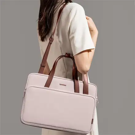 TomToc taška Premium H22 pre Macbook Pro 14" M1/M2/M3/M4 - Blush Pink