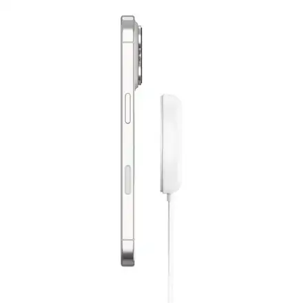 Belkin Boost Charge Pro Magnetic Wireless Charging Pad with Qi2 15W + 20W charger - White