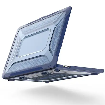 Devia kryt Super Scratch-Proof Hard Jacket pre Macbook Air 13" 2020 - Sapphire Blue