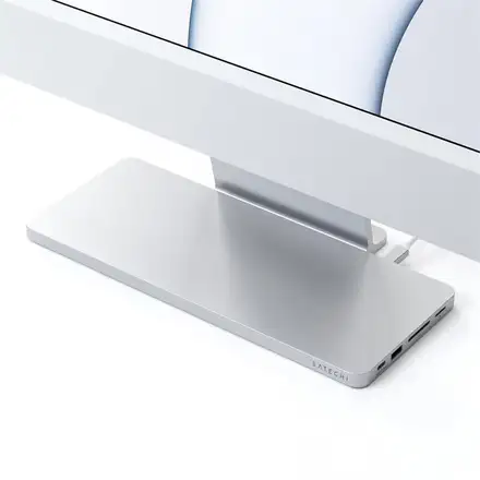 Satechi USB-C Slim Dock pre 24" iMac 2021 & 2023 - Silver Aluminium