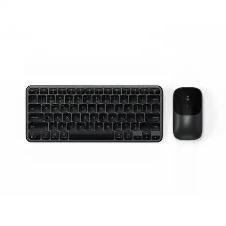 Satechi klávesnica + myš Slim CEX1 Wireless Combo - Space Black