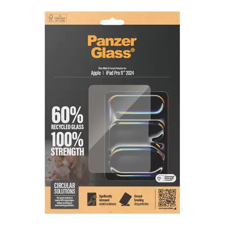 PanzerGlass ochranné sklo UWF pre iPad Pro 11" M4/M5 2024/2025 - Clear