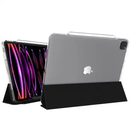 GEAR4 puzdro Crystal Palace Folio pre iPad Pro 12.9" 2022/2021 - Clear