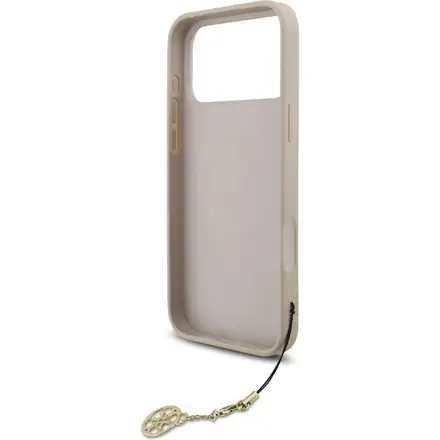 Guess 4G Charm MagSafe kryt iPhone 17 Pro Max ružový
