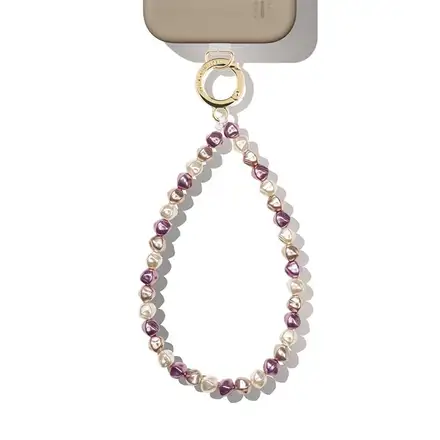 iDeal Phone Wristlet Strap Moonlit Plum Pearl