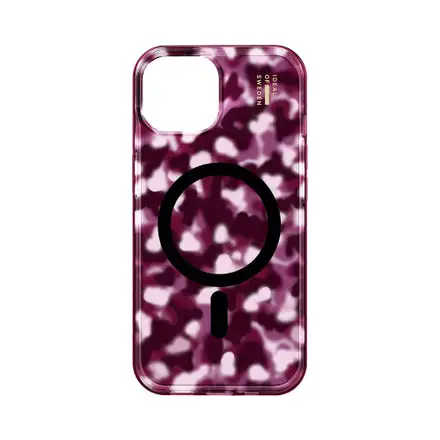 iDeal Fashion Clear Case MagSafe iPhone 13/14/15/16e/17e Cherry Crush