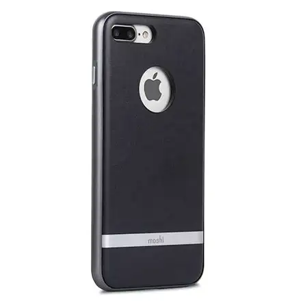 Moshi kryt Napa pre iPhone 7 Plus/8 Plus - Charcoal Black