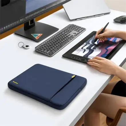 Tomtoc puzdro 360 Protective Sleeve pre Macbook Air 15" M2/M3/M4 - Dark Blue