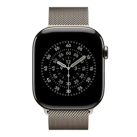 Apple Watch 46mm Natural Milanese Loop - S/M
