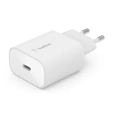 Belkin 25W PD 3.0 PPS USB-C Wall Charger - White