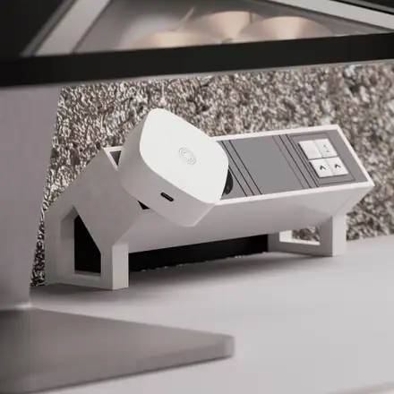 ZENS Wireless Charging  Adapter White
