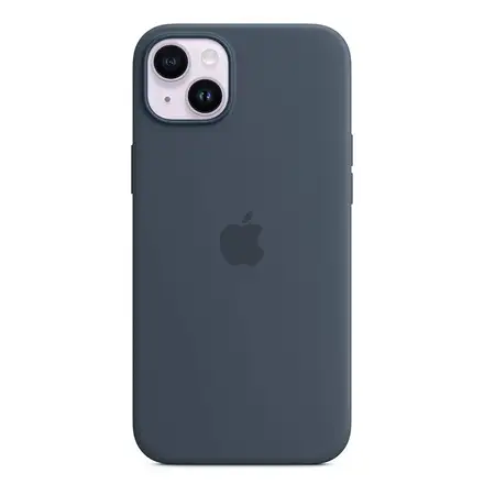 Apple iPhone 14 Plus Silicone Case with MagSafe - Storm Blue