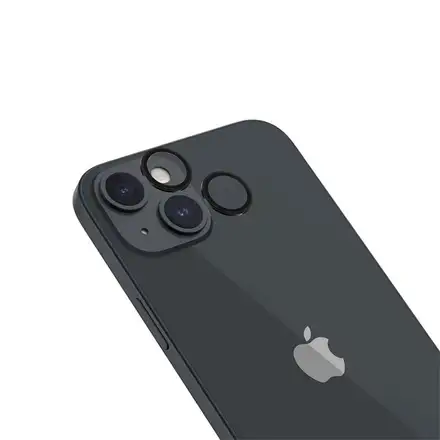 SwitchEasy LenzGuard Sapphire Lens Protector pre iPhone 15/15 Plus - Black