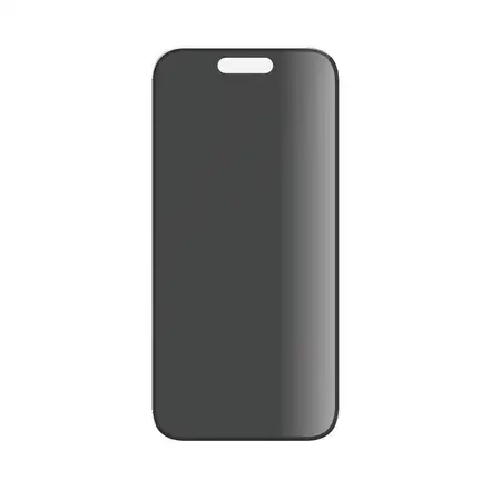 PanzerGlass ochranné sklo UWF Privacy pre iPhone 15 - Black Frame