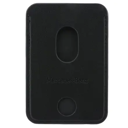 Mercedes PU Leather MagSafe Card Holder Peňaženka čierna