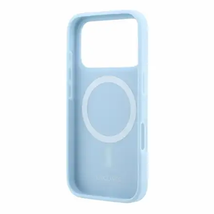 Lacoste PVC Iconic Petit Pique Metal Logo MagSafe kryt iPhone 18 Pro modrý